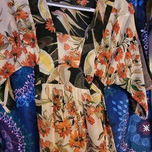 Sheer dress very earthy fairy feeling. Is sheer